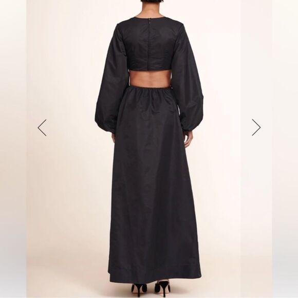 Staud Ivy Black Maxi Dress - Picture 3 of 13